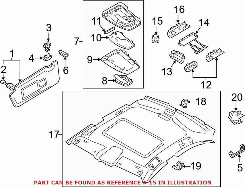 Audi Navigation Microphone 4M1035711A4PK